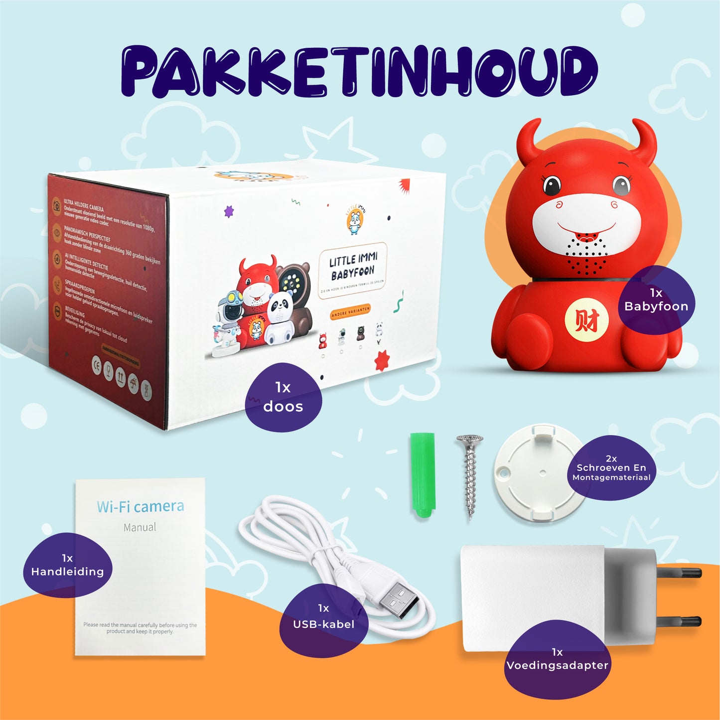 Little Immi - Draak Babyfoon