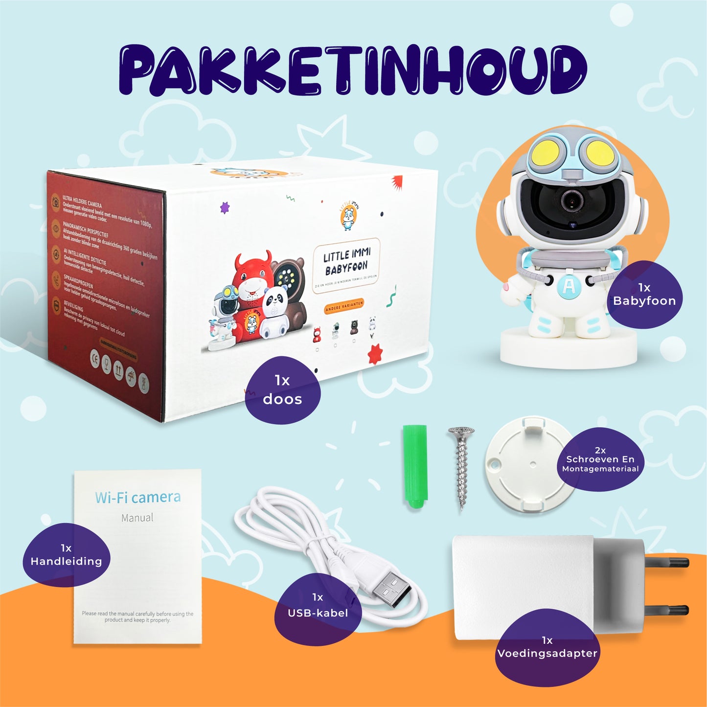 Little Immi - Astronaut Babyfoon