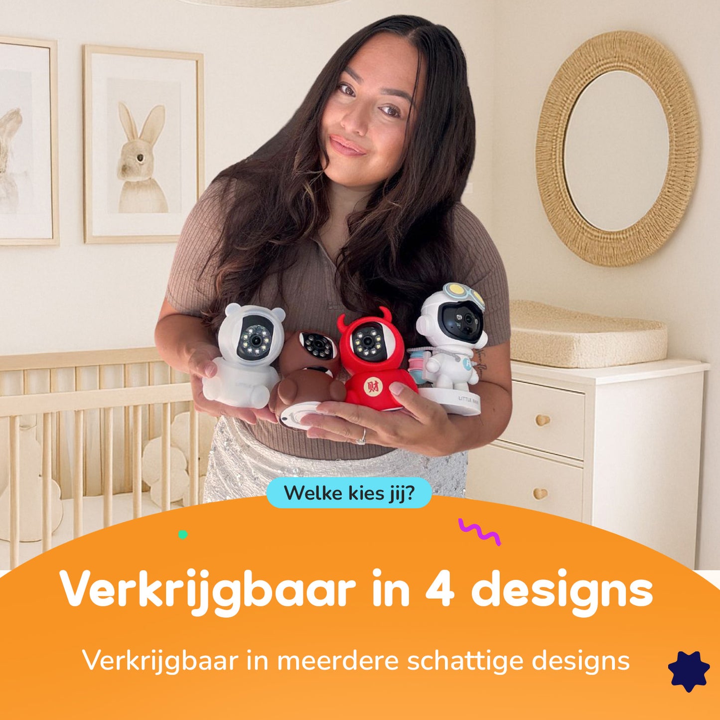 Eindelijk rustig slapen terwijl je je baby altijd in de gaten houdt 👶💤
