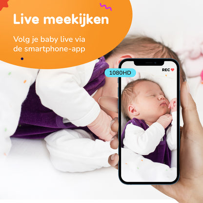 Eindelijk rustig slapen terwijl je je baby altijd in de gaten houdt 👶💤