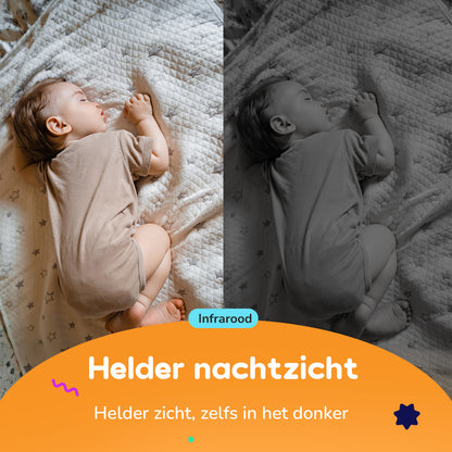 Eindelijk rustig slapen terwijl je je baby altijd in de gaten houdt 👶💤